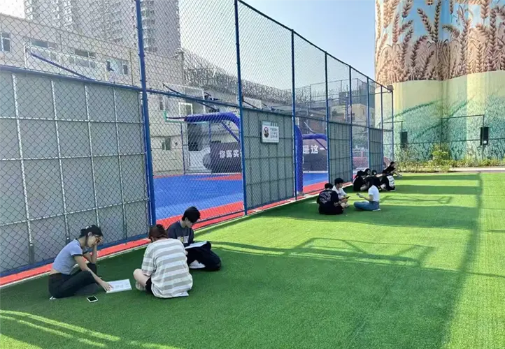 AI培训校园一角-探维世纪